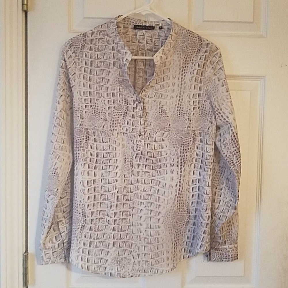 Print blouse